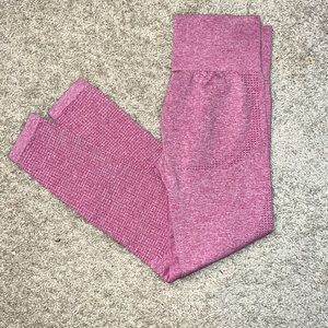 Gymshark pink leggings. Like new. No tags